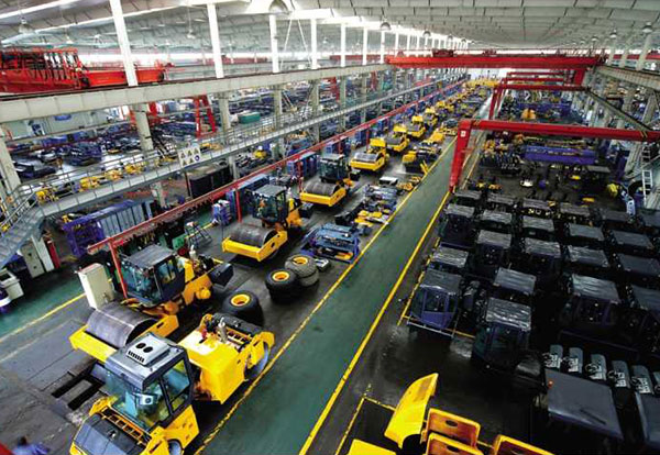 壓路機(jī)安裝